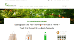 Desktop Screenshot of greenearthproducts.eu