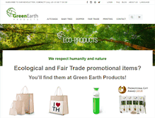Tablet Screenshot of greenearthproducts.eu